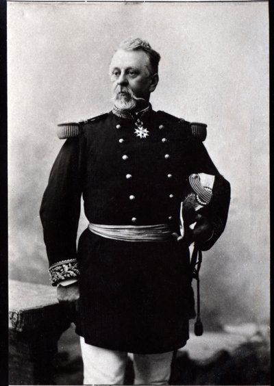 Ritratto di Leon de Poilloue de Saint Mars (1832-1897), generale francese da French Photographer